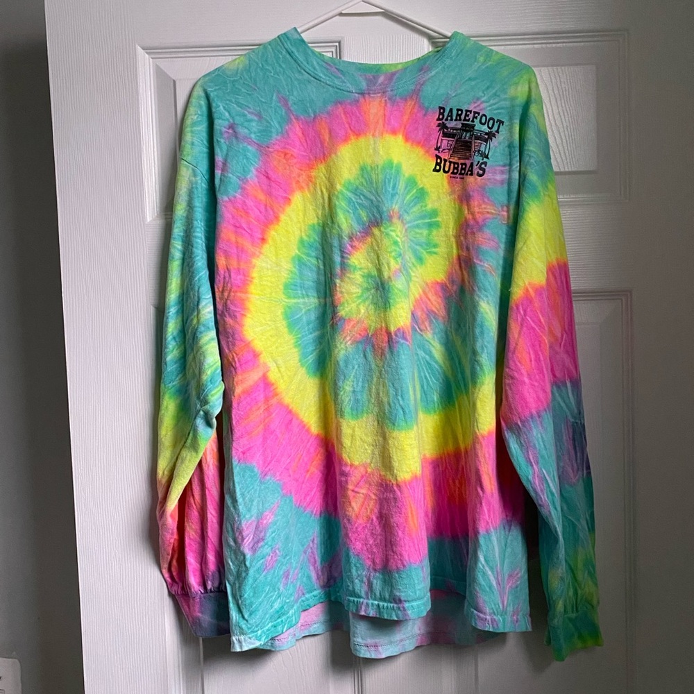 Barefoot Bubba’s Tie Dye Men’s Long Sleeve